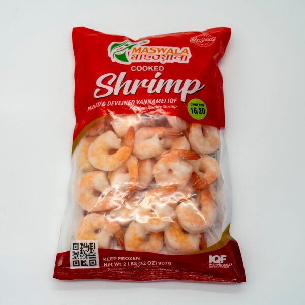 CPND TAIL ON 5 X 2 LB Cooked